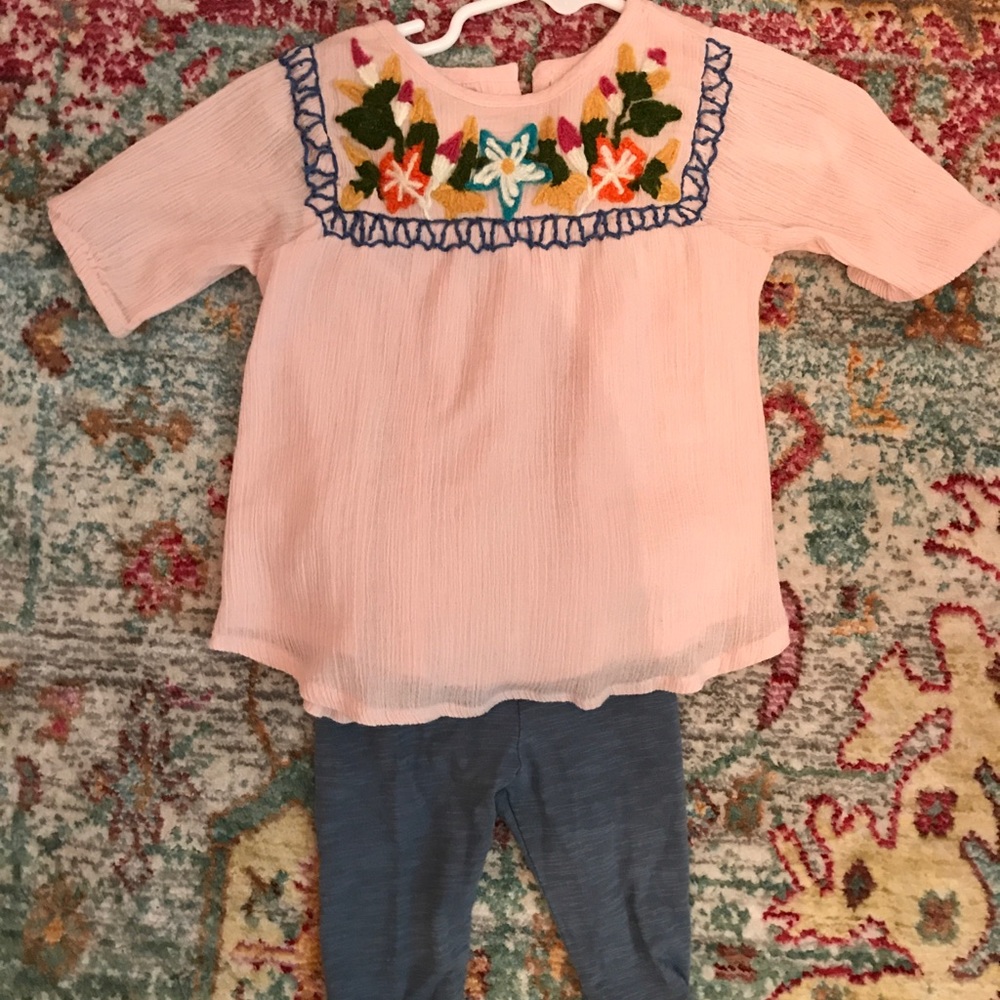 Mimi and Maggie embroidered set